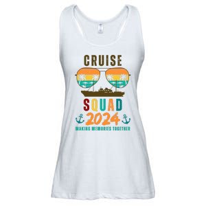 Cruise Squad 2024 Making Memories Together Ladies Essential Flowy Tank