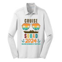 Cruise Squad 2024 Making Memories Together Silk Touch Performance Long Sleeve Polo