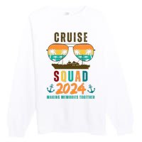 Cruise Squad 2024 Making Memories Together Premium Crewneck Sweatshirt