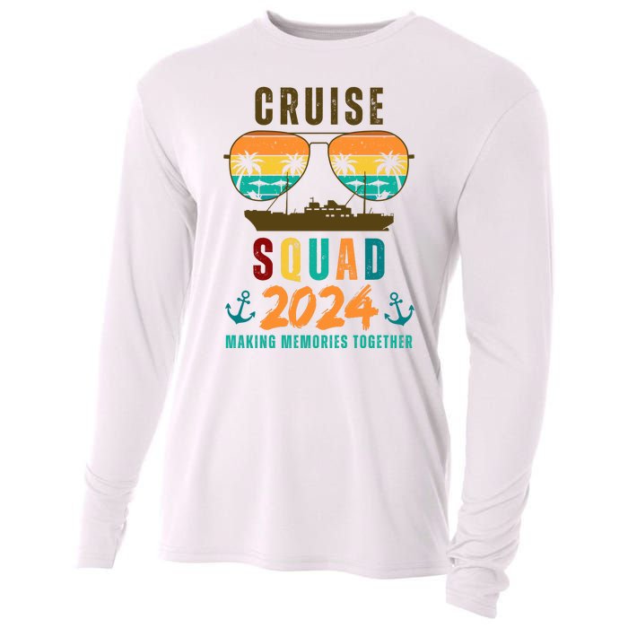 Cruise Squad 2024 Making Memories Together Cooling Performance Long Sleeve Crew