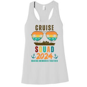 Cruise Squad 2024 Making Memories Together Women's Racerback Tank