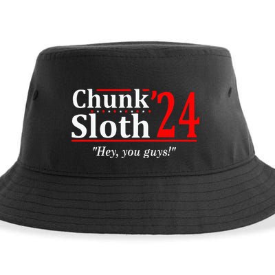 Chunk Sloth 24 Hey You Guys Sustainable Bucket Hat