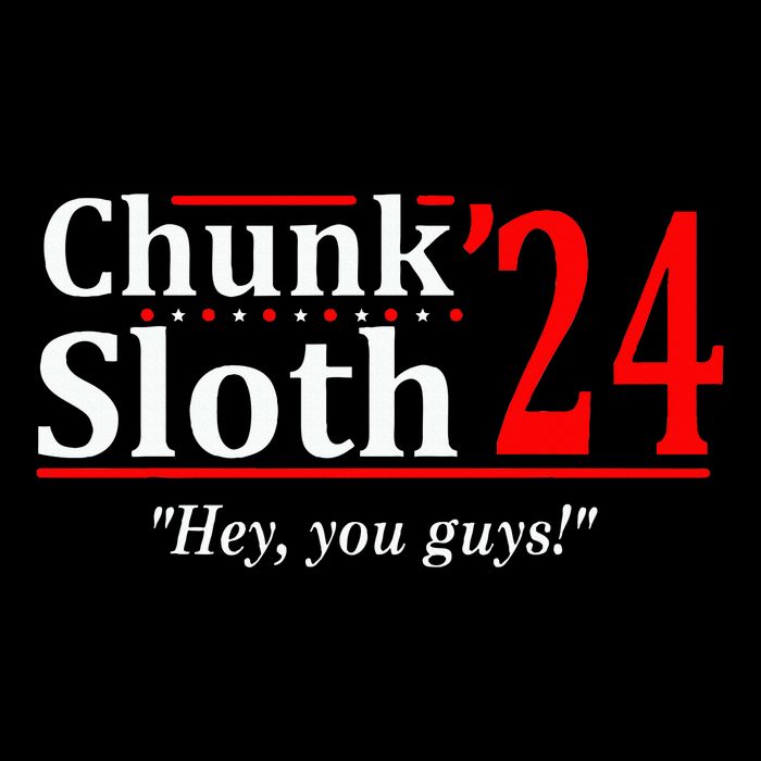 Chunk Sloth 24 Hey You Guys 7-Panel Snapback Hat