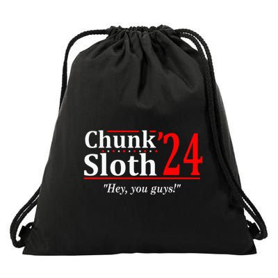 Chunk Sloth 24 Hey You Guys Drawstring Bag