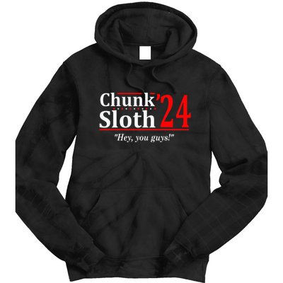 Chunk Sloth 24 Hey You Guys Tie Dye Hoodie