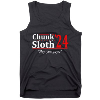 Chunk Sloth 24 Hey You Guys Tank Top