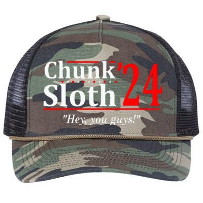 Chunk Sloth 24 Hey You Guys Retro Rope Trucker Hat Cap