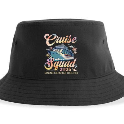 Cruise Squad 2025 Family Group Matching Summer Vacation Sustainable Bucket Hat