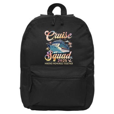 Cruise Squad 2025 Family Group Matching Summer Vacation 16 in Basic Backpack