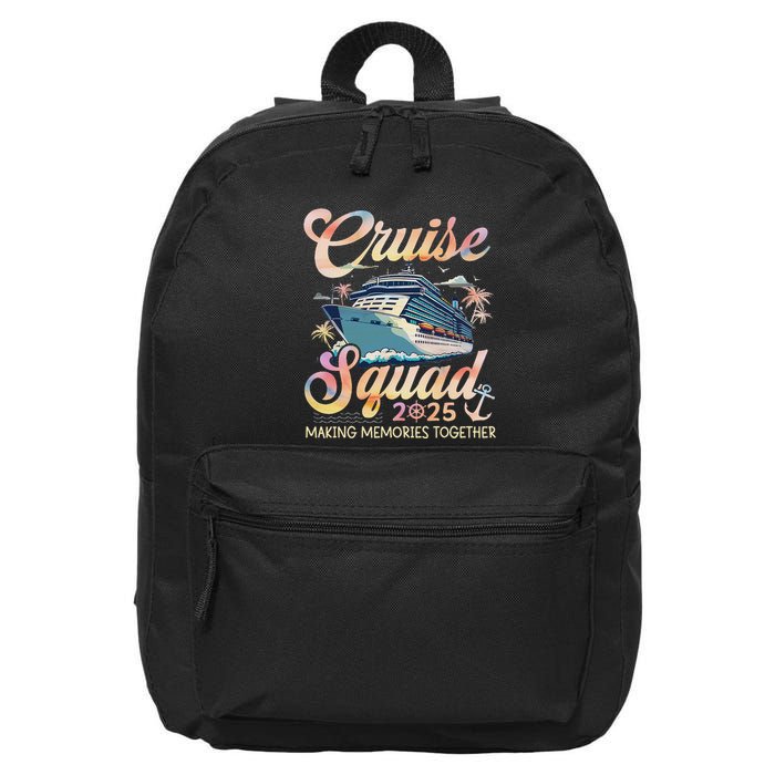 Cruise Squad 2025 Family Group Matching Summer Vacation 16 in Basic Backpack