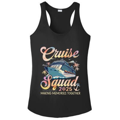 Cruise Squad 2025 Family Group Matching Summer Vacation Ladies PosiCharge Competitor Racerback Tank
