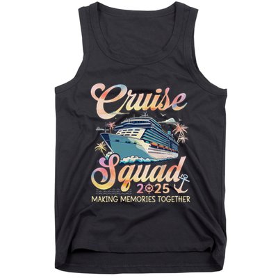 Cruise Squad 2025 Family Group Matching Summer Vacation Tank Top