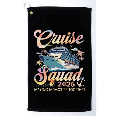 Cruise Squad 2025 Family Group Matching Summer Vacation Golf Towel