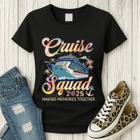 Cruise Squad 2025 Family Group Matching Summer Vacation Womens T-Shirt
