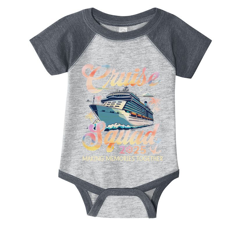 Cruise Squad 2025 Family Group Matching Summer Vacation Infant Baby Jersey Bodysuit