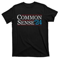 Common Sense 2024 Funny Political Election Sarcastic T-Shirt