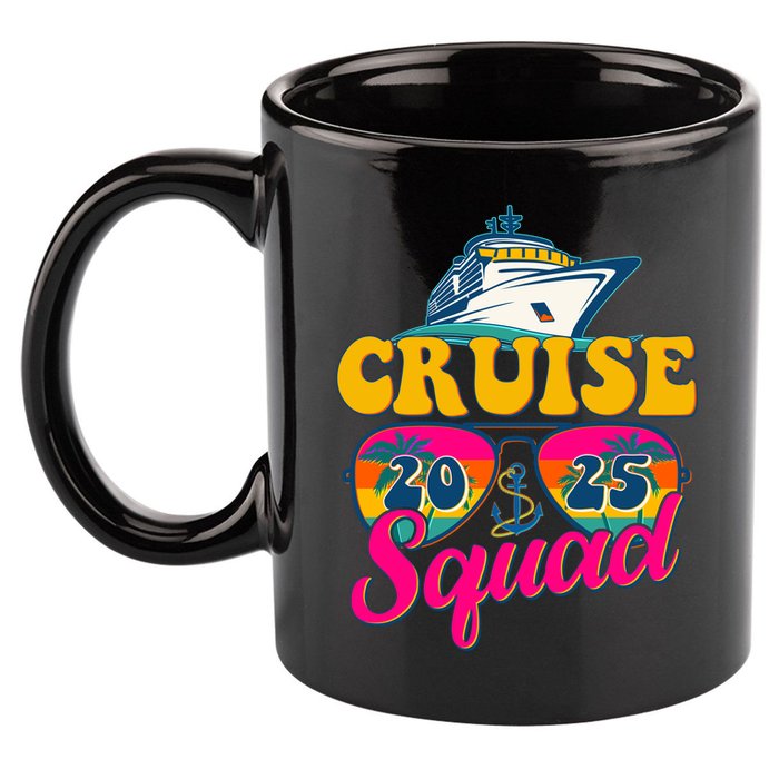 Cruise Squad 2025 11oz C Handle Ceramic Mug
