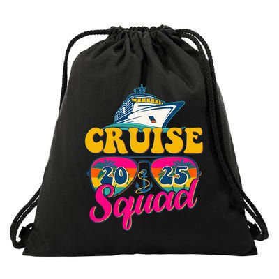 Cruise Squad 2025 Drawstring Bag