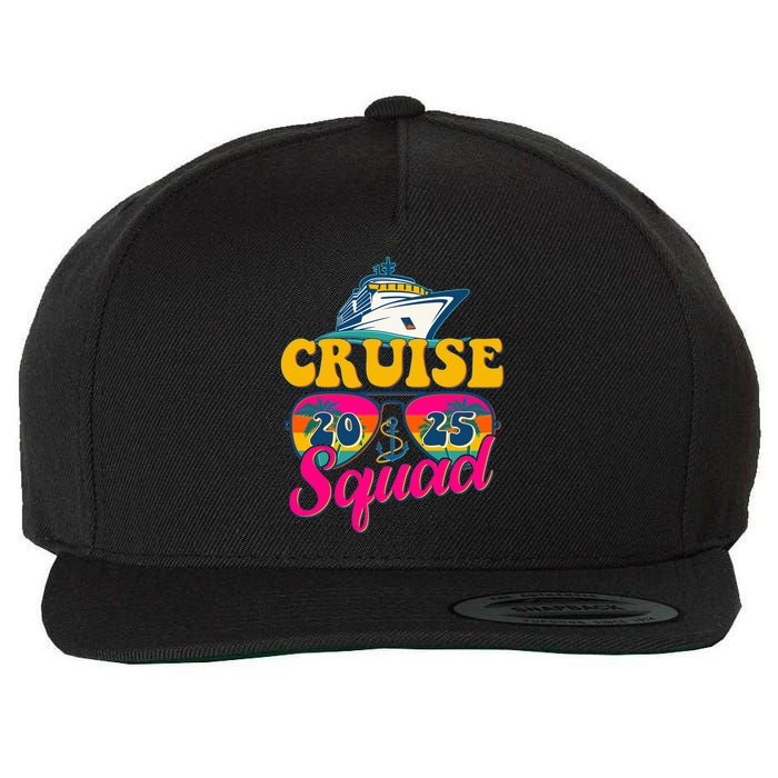 Cruise Squad 2025 Wool Snapback Cap