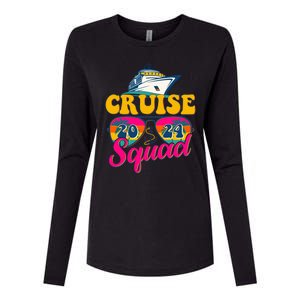 Cruise Squad 2024 Womens Cotton Relaxed Long Sleeve T-Shirt