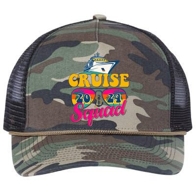 Cruise Squad 2024 Retro Rope Trucker Hat Cap