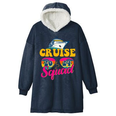 Cruise Squad 2024 Hooded Wearable Blanket