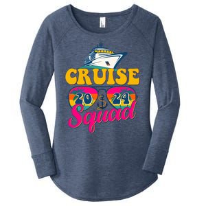 Cruise Squad 2024 Women's Perfect Tri Tunic Long Sleeve Shirt