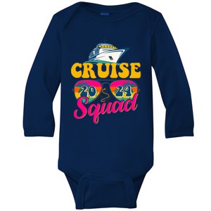 Cruise Squad 2024 Baby Long Sleeve Bodysuit