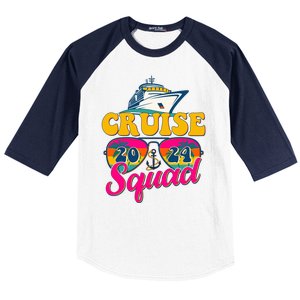 Cruise Squad 2024 Baseball Sleeve Shirt