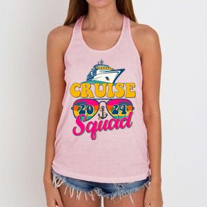 Cruise Squad 2024 Women's Knotted Racerback Tank