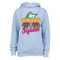 Cruise Squad 2024 Womens Funnel Neck Pullover Hood