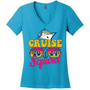 Cruise Squad 2024 Women's V-Neck T-Shirt