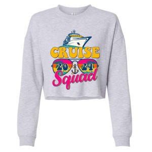 Cruise Squad 2024 Cropped Pullover Crew