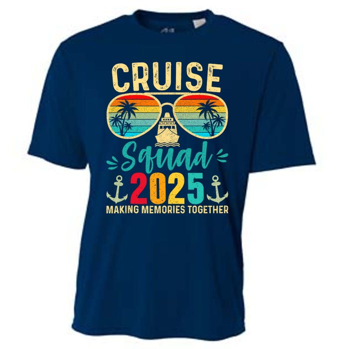 Cruise Squad 2025 Party Cruise Birthday Vacation Cooling Performance Crew T-Shirt