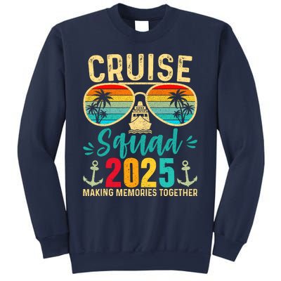 Cruise Squad 2025 Party Cruise Birthday Vacation Sweatshirt