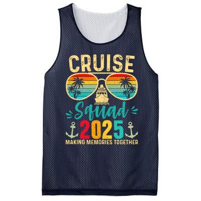 Cruise Squad 2025 Party Cruise Birthday Vacation Mesh Reversible Basketball Jersey Tank