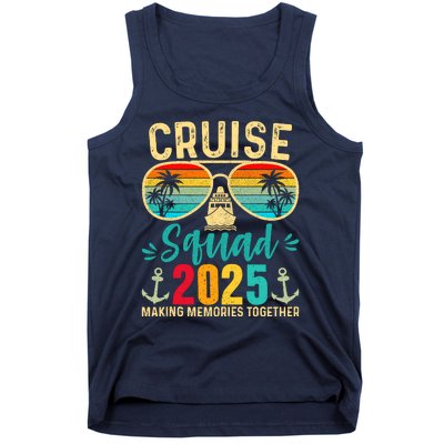 Cruise Squad 2025 Party Cruise Birthday Vacation Tank Top