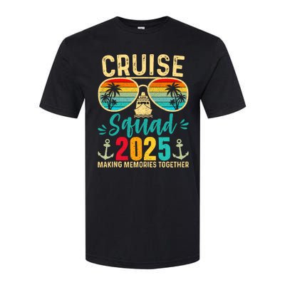 Cruise Squad 2025 Party Cruise Birthday Vacation Softstyle CVC T-Shirt