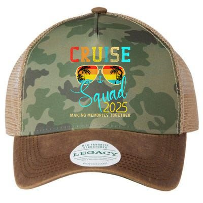 Cruise Squad 2025 Family Vacation Matching Group Summer Legacy Tie Dye Trucker Hat