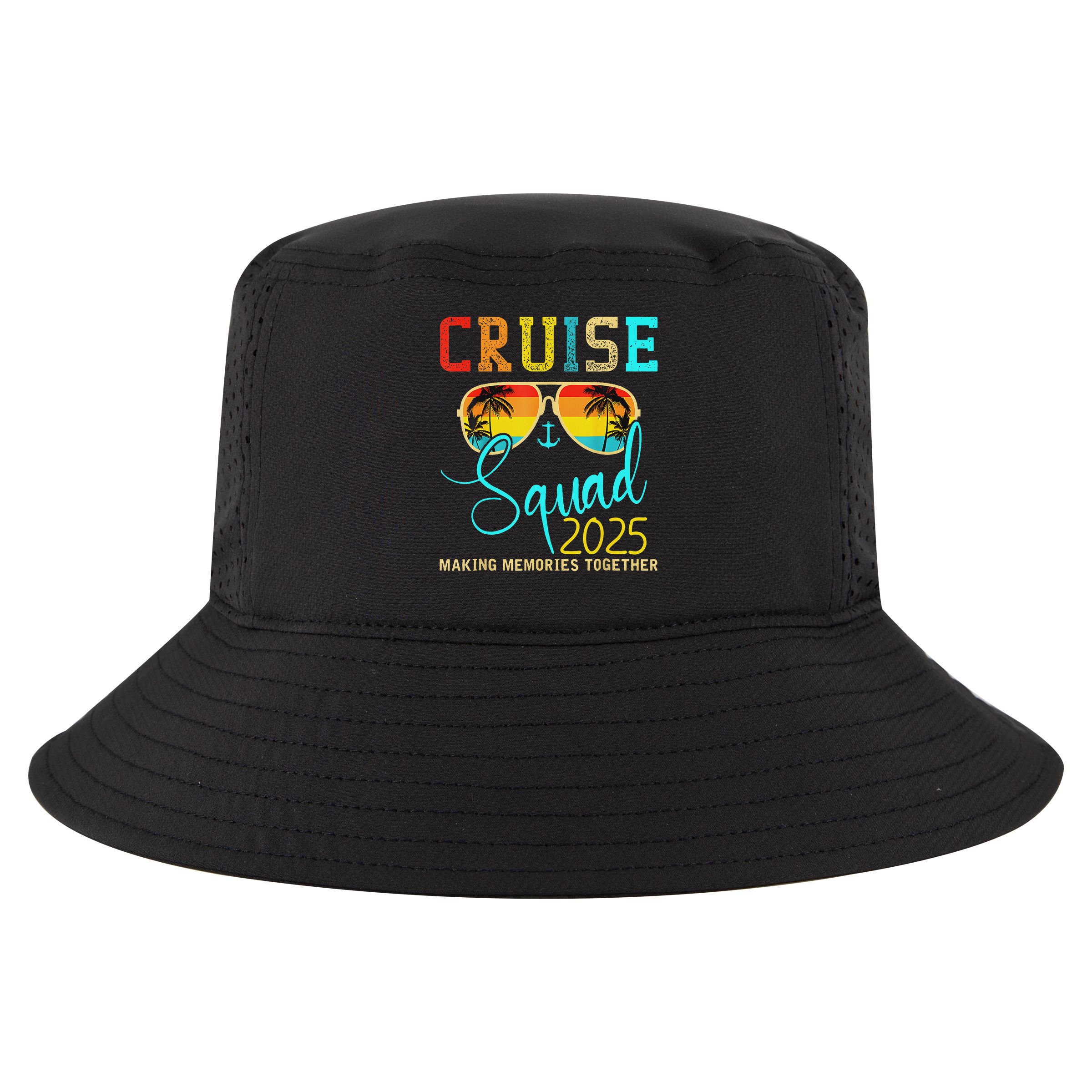 Cruise Squad 2025 Family Vacation Matching Group Summer Cool Comfort Performance Bucket Hat