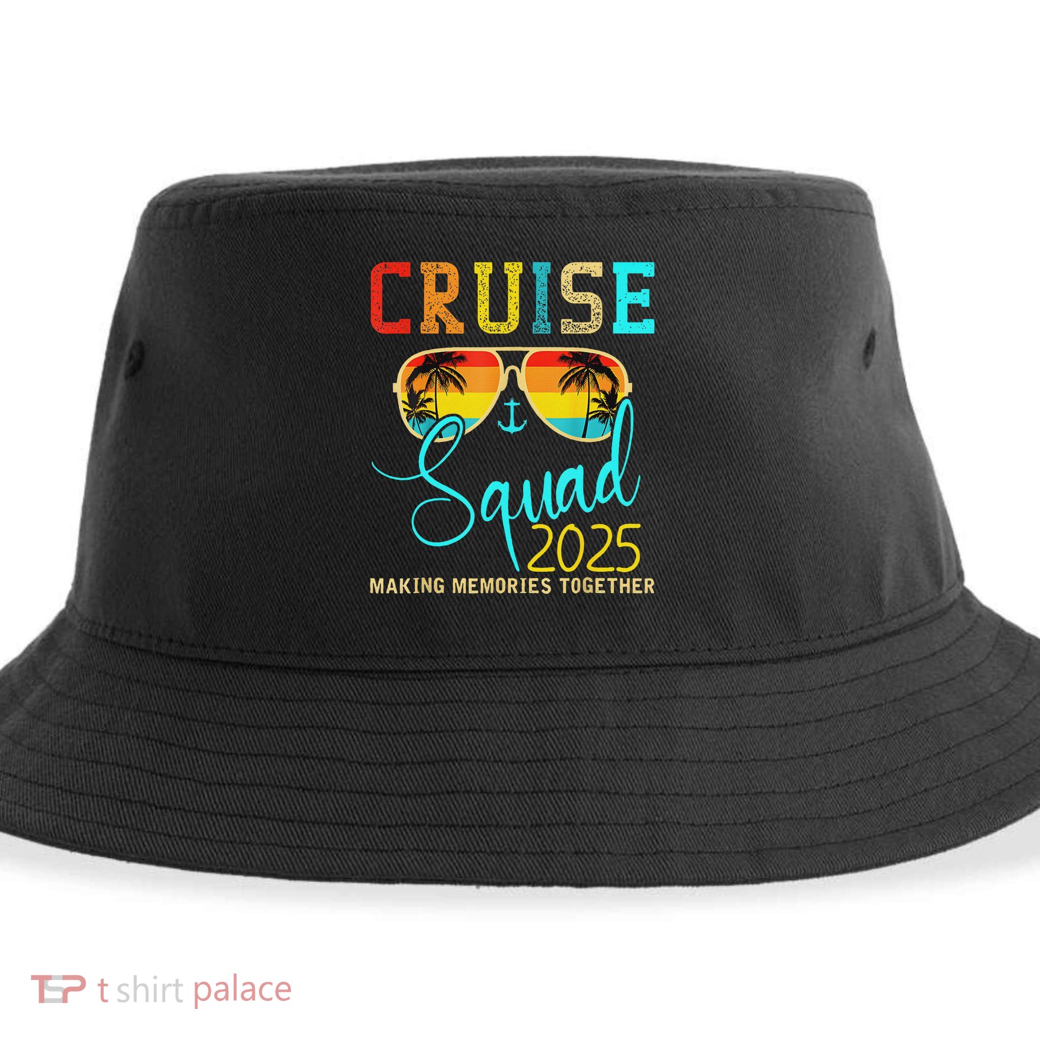 Cruise Squad 2025 Family Vacation Matching Group Summer Sustainable Bucket Hat