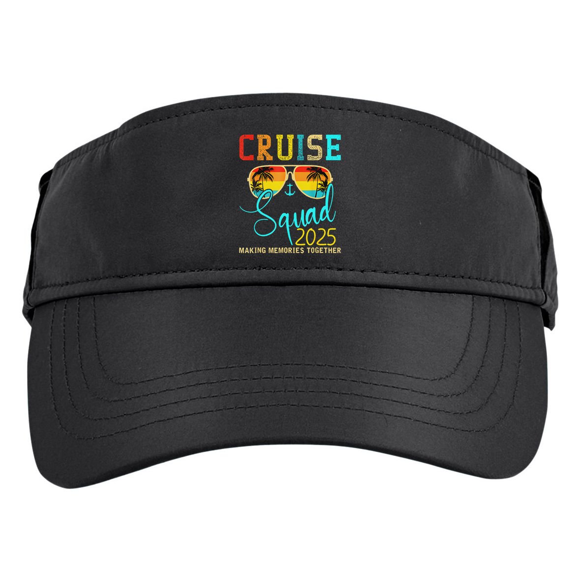Cruise Squad 2025 Family Vacation Matching Group Summer Adult Drive Performance Visor