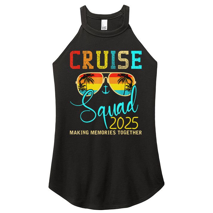 Cruise Squad 2025 Family Vacation Matching Group Summer Women's Perfect Tri Rocker Tank