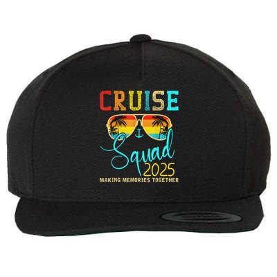 Cruise Squad 2025 Family Vacation Matching Group Summer Wool Snapback Cap