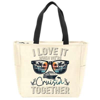 Cruise Squad 2025 Outfits Friends Family Couples Matching Zip Tote Bag