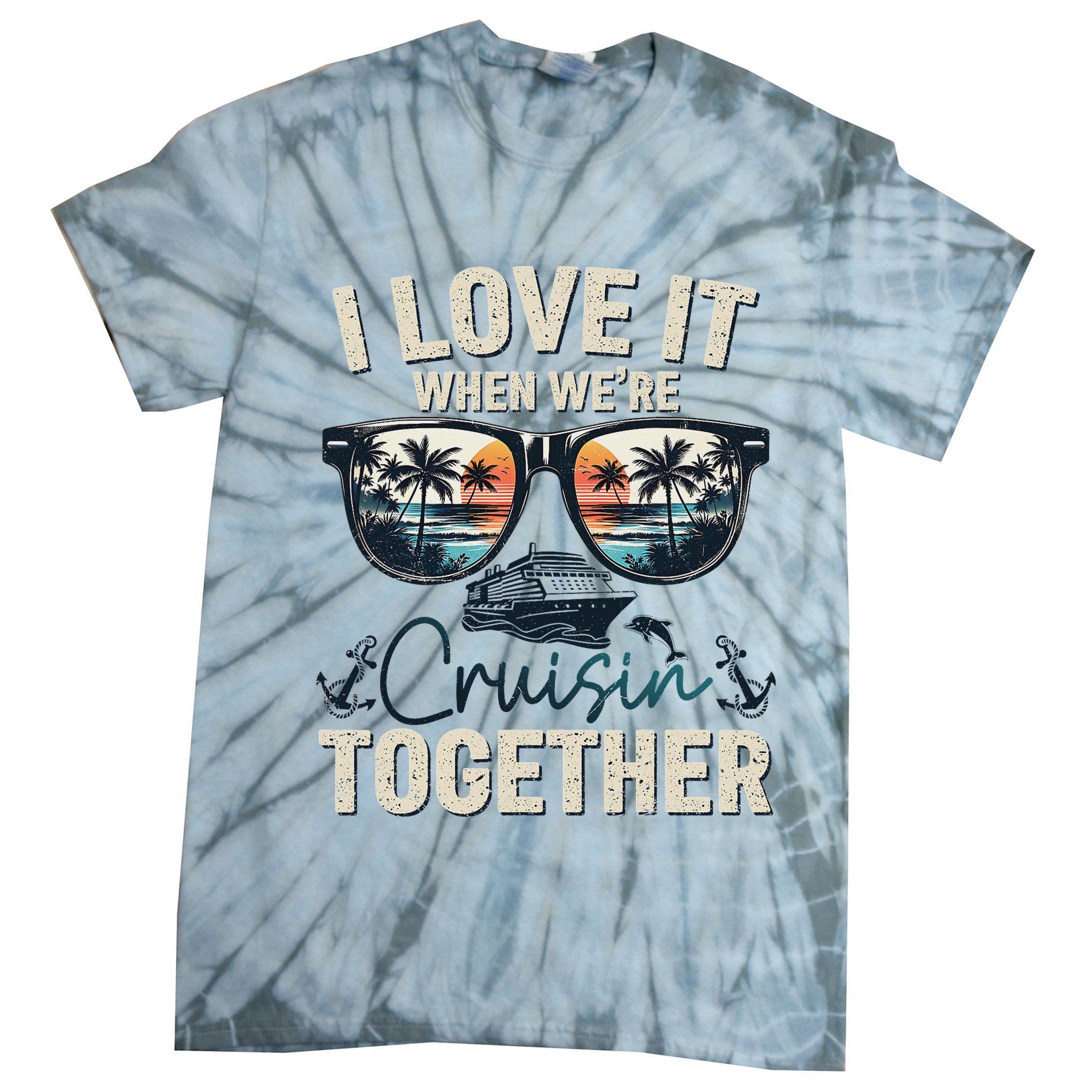 Cruise Squad 2025 Outfits Friends Family Couples Matching Tie-Dye T-Shirt