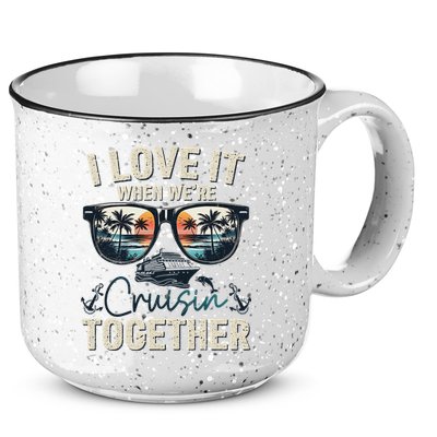 Cruise Squad 2025 Outfits Friends Family Couples Matching 15oz Campfire Ceramic Mug