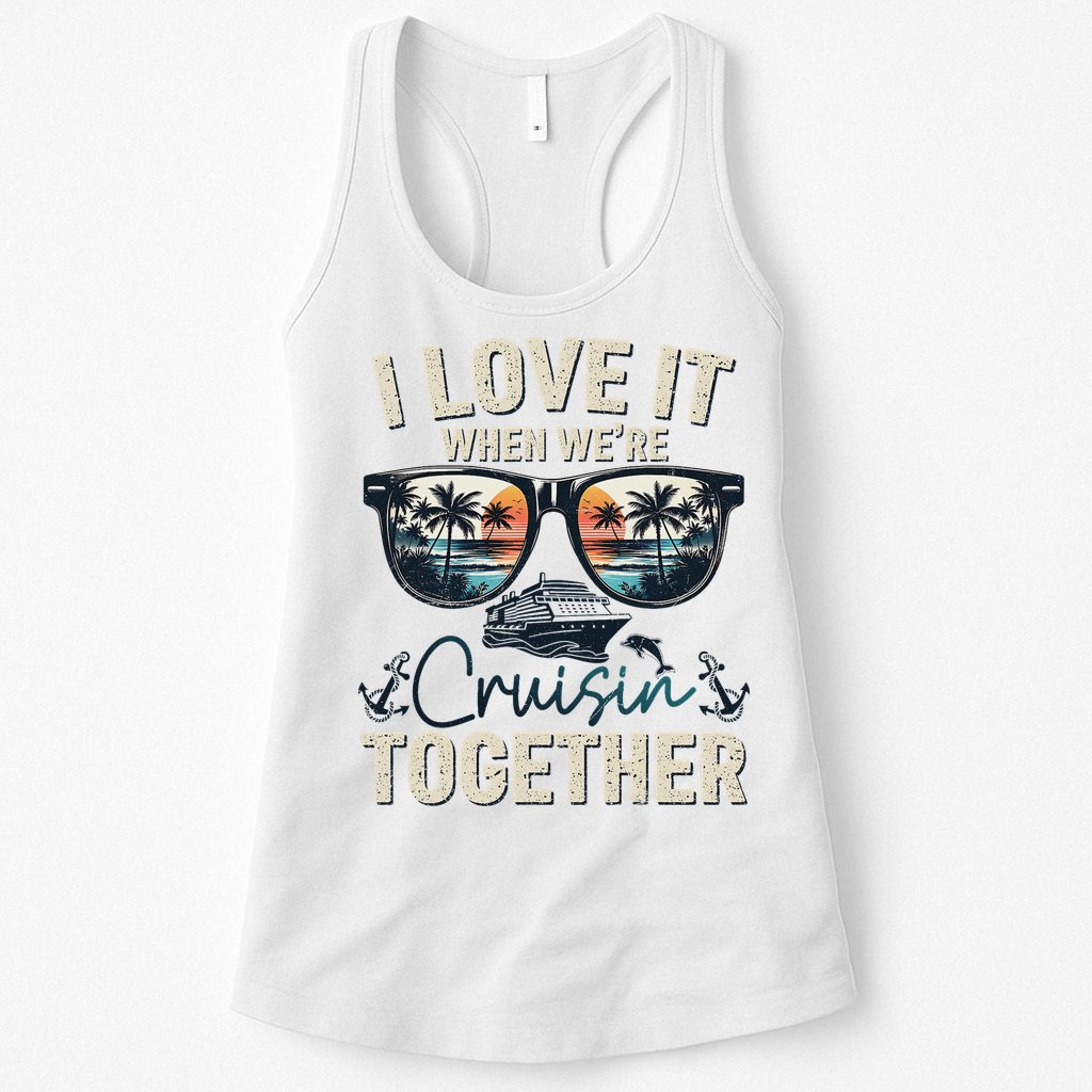 Cruise Squad 2025 Outfits Friends Family Couples Matching Womens Tank Top
