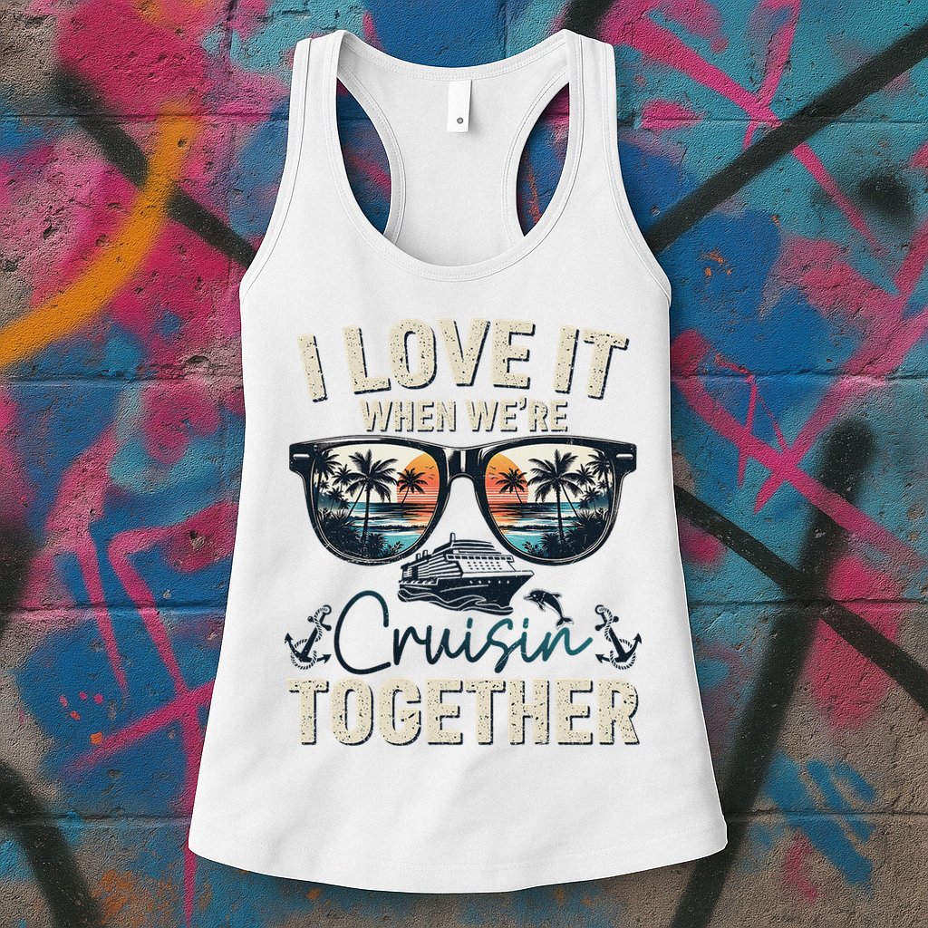 Cruise Squad 2025 Outfits Friends Family Couples Matching Womens Tank Top