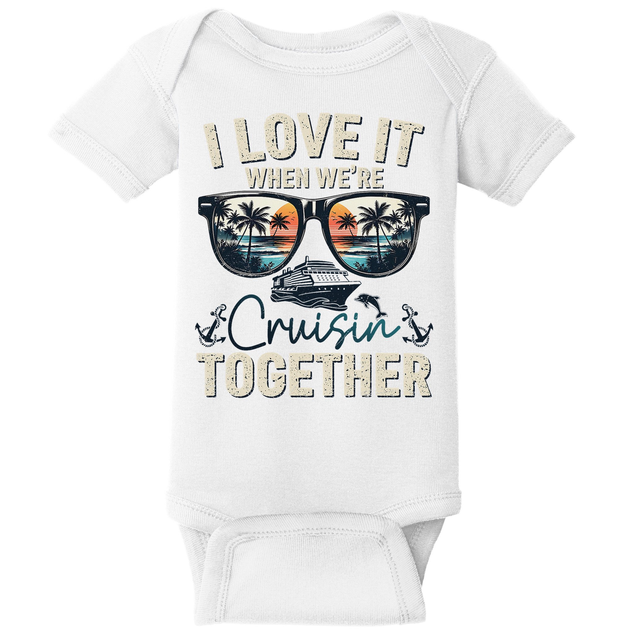 Cruise Squad 2025 Outfits Friends Family Couples Matching Baby Bodysuit